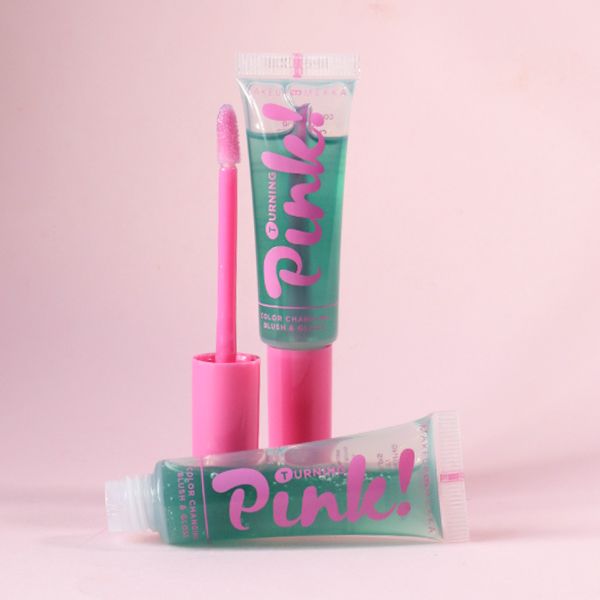 Turning Pink! Color Changing Blush & Gloss från Makeup Mekka – bild 4