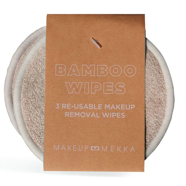Bamboo Makeup Remover Pads 3pk – sminkverktyg från Makeup Mekka