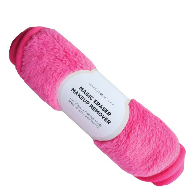 Magic Eraser Makeup Remover - Pink – sminkverktyg från Makeup Mekka