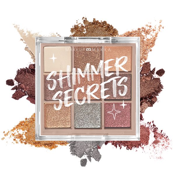 Shimmer Secrets Eyeshadow Palette från Makeup Mekka