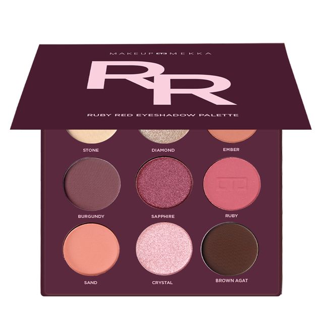 Ruby Red Eyeshadow Palette från Makeup Mekka