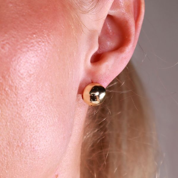 Chunky Ball Huggie Hoops från Makeup Mekka – bild 3