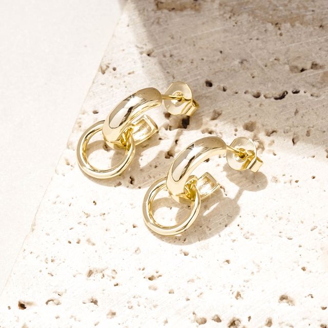 Golden Circle Earrings från Makeup Mekka – bild 2