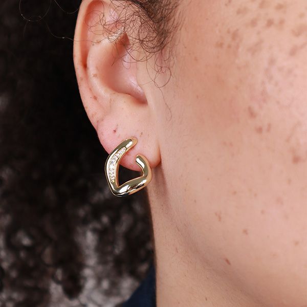 Crystal Wave Earrings från Makeup Mekka – bild 3