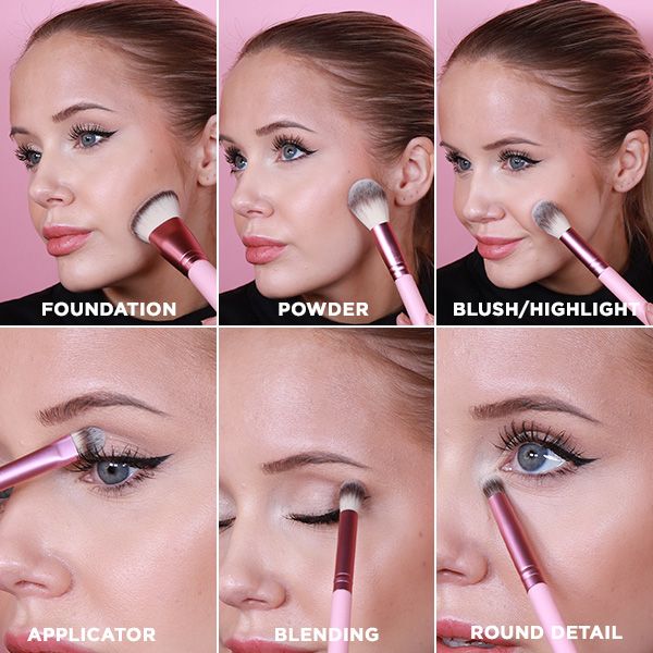 Just Flawless Brush Set från Makeup Mekka – bild 2