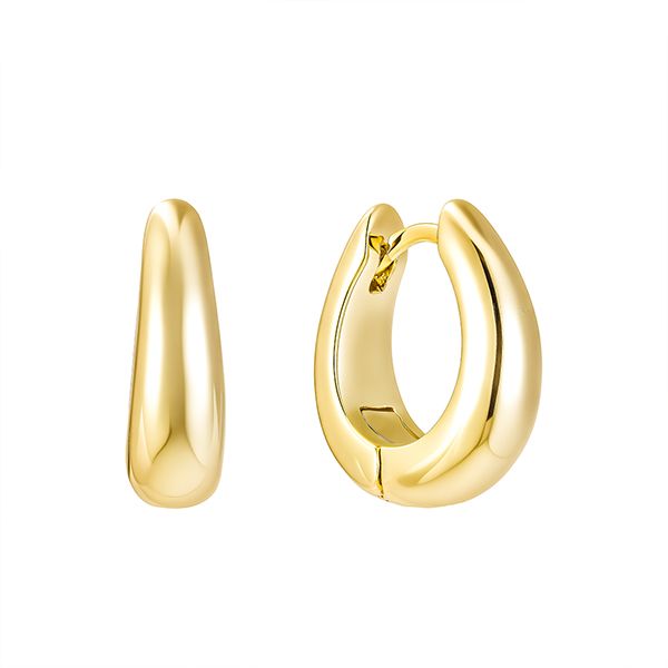 Luxe Chunky Huggie Hoops från Makeup Mekka